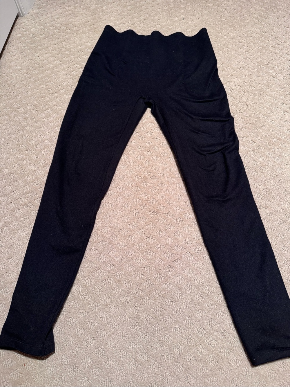 SPANX Black High-Waist Leggings